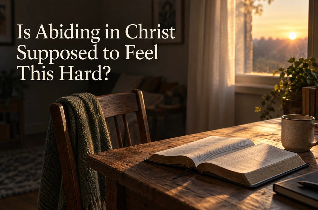 Is Abiding in Christ Supposed to Feel This Hard?